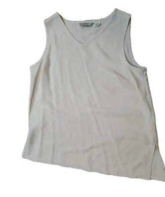 Camiseta sin mangas Tommy Bahama L para mujer 100 % seda Foto 1 de 4