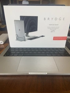 Brydge Vertical Docking Station Compatible with 16-inch MacBook Pro with Touc... - Picture 1 of 2