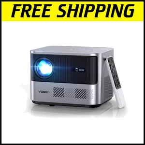 All-In-One 1080P Projector with 4D Keystone Correction & Wireless Functions - Picture 1 of 11