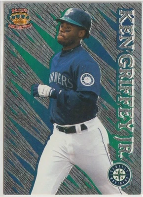 KEN GRIFFEY, JR.: 1996 PACIFIC PRISMS CARD # P-131 - Image 1 of 2