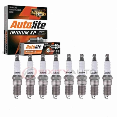 8 pc Autolite Iridium XP Spark Plugs for 2001-2007 Panoz Esperante Ignition nf - Image 1 of 4