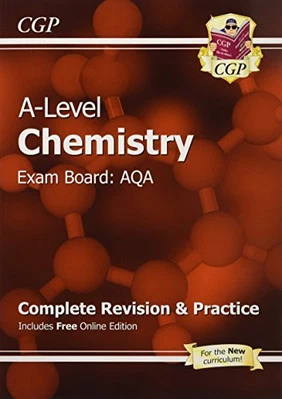 A-Level Chemistry: AQA Year 1 & 2 Complete Revision & Practice w... by CGP Books - Image 1 of 2