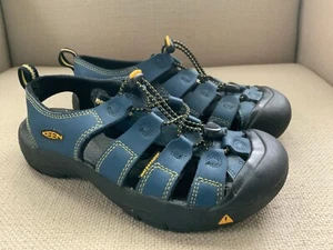 Keen Newport wasserdichte Wanderweg Wasser Sandalen Schuhe Kinder Größe 5 blau - Bild 1 von 10