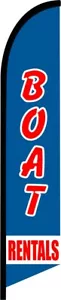 BOOTSVERLEIH SWOOPER FEDER FLAGGE BANNER SCHILD 8441 - Bild 1 von 1