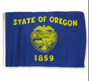 12x18 12"x18" State of Oregon Sleeve Flagge Boot Auto Garten - Bild 1 von 1