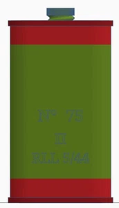 WW2 U.S. Hawkins mine prop/replica - Picture 1 of 1