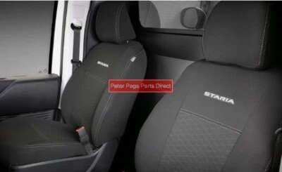 Genuine Hyundai New Front Neoprene Seat Covers suit Hyundai Staria built 6/2021  - image 1 of 4