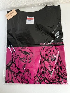 Medicos JOJO's Bizarre Adventure Golden Wind T-shirt Doppio & Diavolo Size L New - Picture 1 of 8