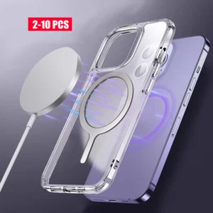 Universal Metal Plate Ring Magnetic Magsafe Wireless Charging Sticker Phone NEW - Picture 1 of 14