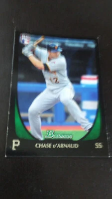 FREE SHIPPING-Chase D'Arnaud Rookie-2011 Bowman Baseball-no.28 - Image 1 of 3