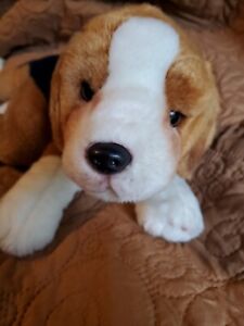 Beagle Dog Plush Yomiko Classics Realistic Dog Stuffed Animal
