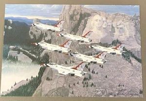 # K1186 Postal de avión, Thunderbirds de la Fuerza Aérea de Estados Unidos - Imagen 1 de 2