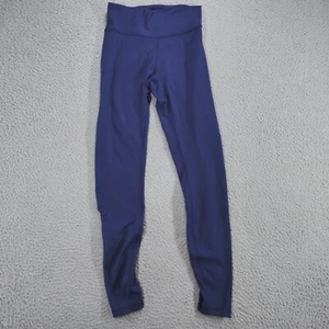 Lululemon Leggings Women's Size 6 Blue Compression Mesh Ribbon Leg - Picture 1 of 22