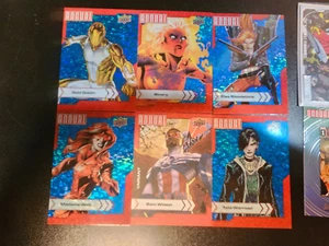 Lotto 20 carte Upper Deck Marvel anni assortiti - Foto 1 di 3