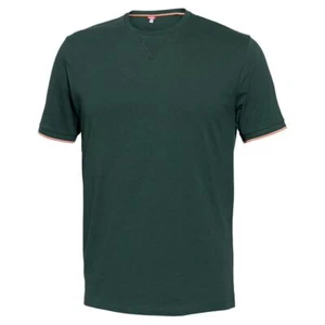 Issa Line T-Shirt Rapallo 100% cotone Verde bottiglia - Foto 1 di 1