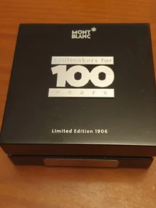 MONTBLANC 925 Sterlingsilber limitierte Manschetten Knöpfe z. 100 Jahre Jubiläum - Bild 1 von 10