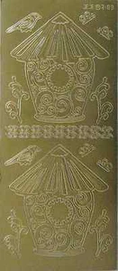 Outline Sticker - Birdcage 5 - 218300 gl/gl - Picture 1 of 1