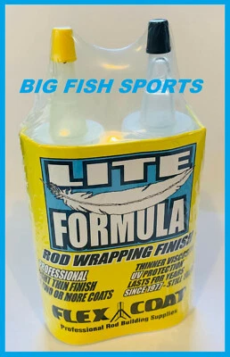 FLEX COAT LITE FORMULA 4 oz. Finish Kit w/Yorker Caps #F4YL FREE USA SHIP! - Image 1 of 2