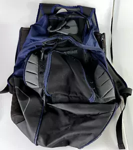 DeMarini Baseball Backpack Voodoo Rebirth Equipment Softball Blue Blac Embroider - Picture 1 of 4