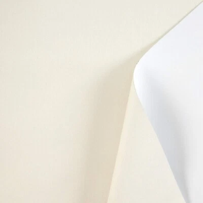 Bleached-White Cotton/Poly Muslin Fabric Draping Quilt Backing Fabric 120"x10' - Image 1 of 3