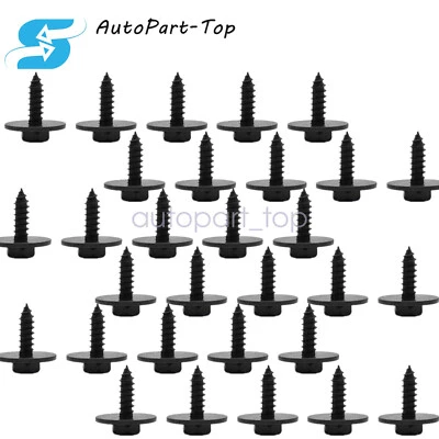 Retenedor de perno de tornillo 30 piezas revestimiento de guardabarros bajo cubierta para Toyota MR2 Spyder 2000-05 Foto 1 de 4
