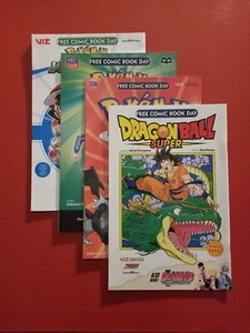 VIZ MEDIA - FREE COMIC BOOK DAY - 4 DIFFERENT COMIC BOOKS LOT #1 - Picture 1 of 9