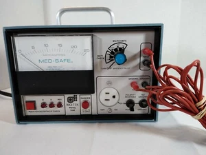 Vintage BIO-TEK MIKROAMPERES MED-SAFE 150M METER MIKROAMP ANALYSEUR LESEN BESCHREIBUNG - Bild 1 von 2