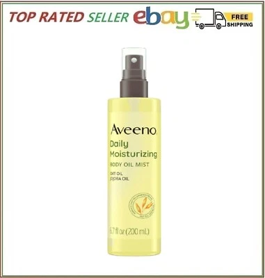 Aveeno Daily Moisturizing Dry Body Oil Mist Oat & Jojoba Oil for Dry Skin 6.7 Oz - Image 1 of 4