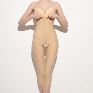 Shapewear Bodysuit Open Crotch Body Shaper Tummy Control Medical Grade Garment - Picture 1 of 13