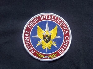 National Drug Intelligence Center -- NDIC -- Stoffaufnäher -- 4 Zoll -- Neu - Bild 1 von 2
