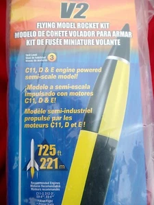 Estes #3228 V2 Scale Model Rocket 1/25 Semi Scale 725ft New Sealed 2012 - Picture 1 of 8
