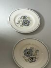 Wedgwood x2 China Susie Cooper Designs Glen Mist Blue  Floral Plate Small  #LH
