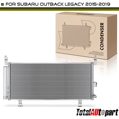 AC Condenser w/ Bracket & Drier for Subaru Legacy Outback 2015-2019 H4 2.5L 3.6L - Image 1 of 4