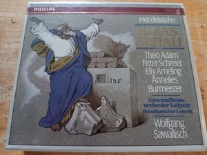 PHILIPS 2CD BOX MENDELSSOHN ELIJAH WOLFGANG SAWALLISCH NEAR MINT LQQK! - Bild 1 von 2