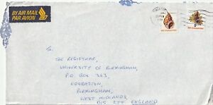 1979 Singapore cover sent to Birmingham UK