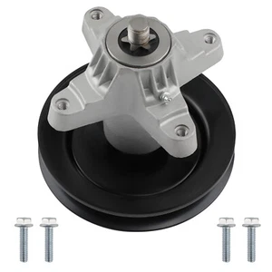 Gruppo mandrino prato con puleggia per ponte Troy-Bilt 42" 918-0624A 918-0624B - Foto 1 di 11