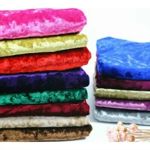 Stretch samt Stoff DIY Für Kleid Kissen Vorhang Tischdecke Winter - Bild 1 von 20