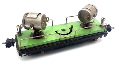 Lionel Lines PreWar 820 Light Geen Flood Light Car - Image 1 of 4