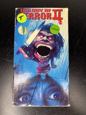 TRILOGY OF TERROR 2 VHS Rare Horror Cult Classic Movie  - Image 1 of 3
