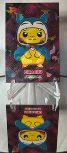 Pikachu Snorlax Poncho - Cracked Ice Holo - Team Rocket Card Database - Picture 1 of 2