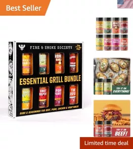 Essential Grill Variety Pack | BBQ Rubs and Seasonings, Grilling Gifts for Me... - Picture 1 of 10