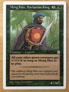 Meng Huo, Barbarian King English Portal Three Kingdoms P3k mtg SP+ - Picture 1 of 3