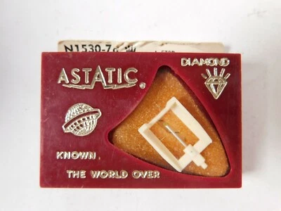 Vintage NOS Astatic N1530-7d Genuine Diamond Phonograph Stylus Needle  - Image 1 of 2