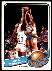 1979-80 TOPPS* JOE MERIWEATHER NEW YORK KNICKS #69 (T103)