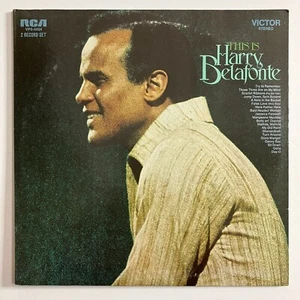This is Harry Belafonte Double LP Vintage Vinyl Record - Picture 1 of 8