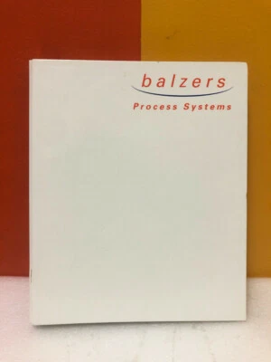 Balzers Bak Evo Corning EE. UU. 508847Y Manual de esquemas Foto 1 de 3