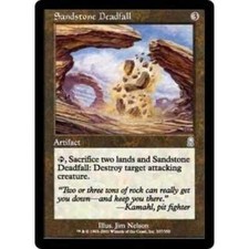 Sandstone Deadfall x4 Odyssey MtG NM
