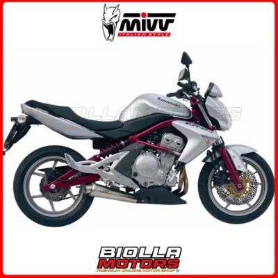 SCARICO MIVV X-cone KAWASAKI Versys 650 650 2013- ST. STEEL ORIGINAL K.015.LC3 L - Immagine 1 di 4