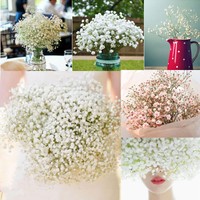1 Head Romantic Baby's Breath Gypsophila Silk Flower Party Wedding Home Decor