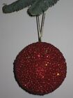 2er Set Christmas Ball Christmas Tree Ornament 11,5 CM Red Nr.00059 New